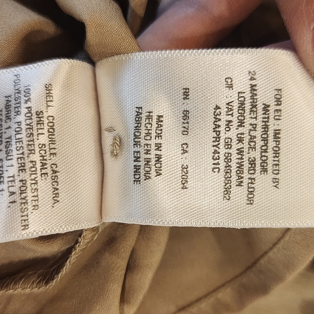 Anthropologie Moulinette Soeurs Sonora Trapeze halter Chiffon Flowy Mini Dress 0 - Picture 6 of 14